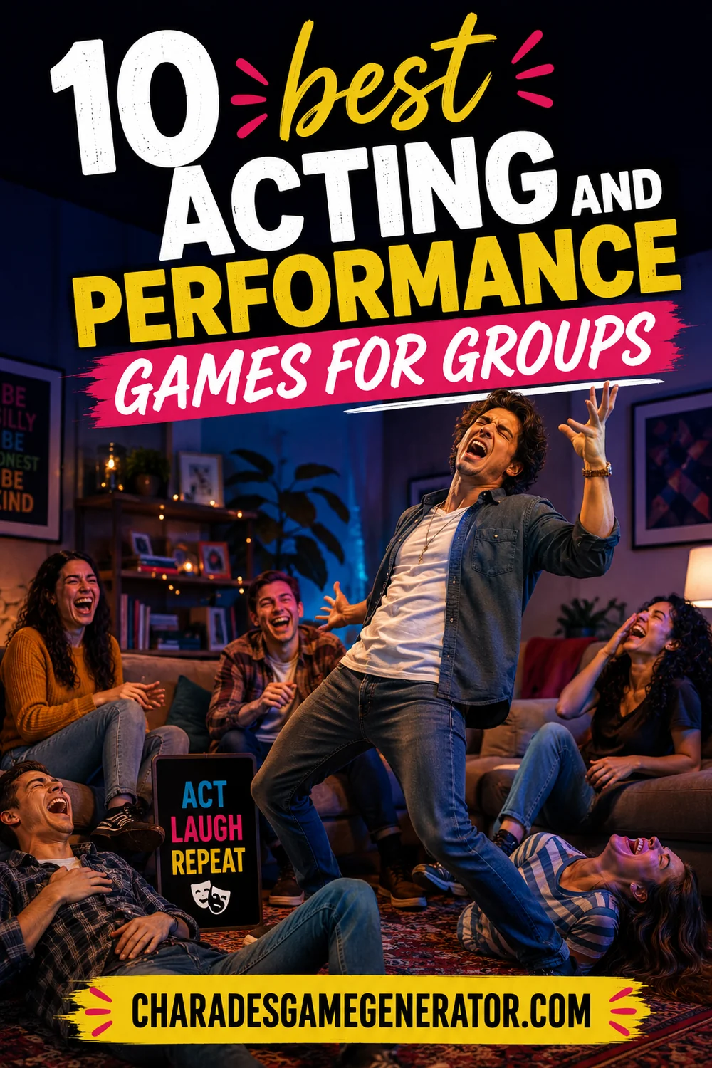 10 Best Acting and Performance Games for Groups