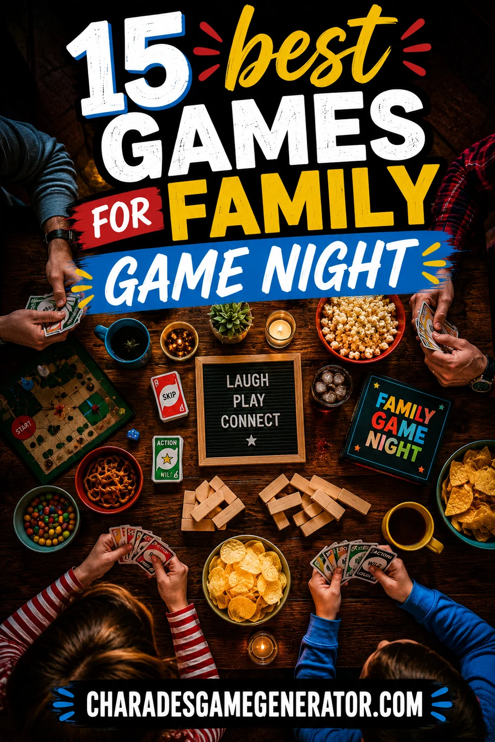 15 Best Games for Family Game Night