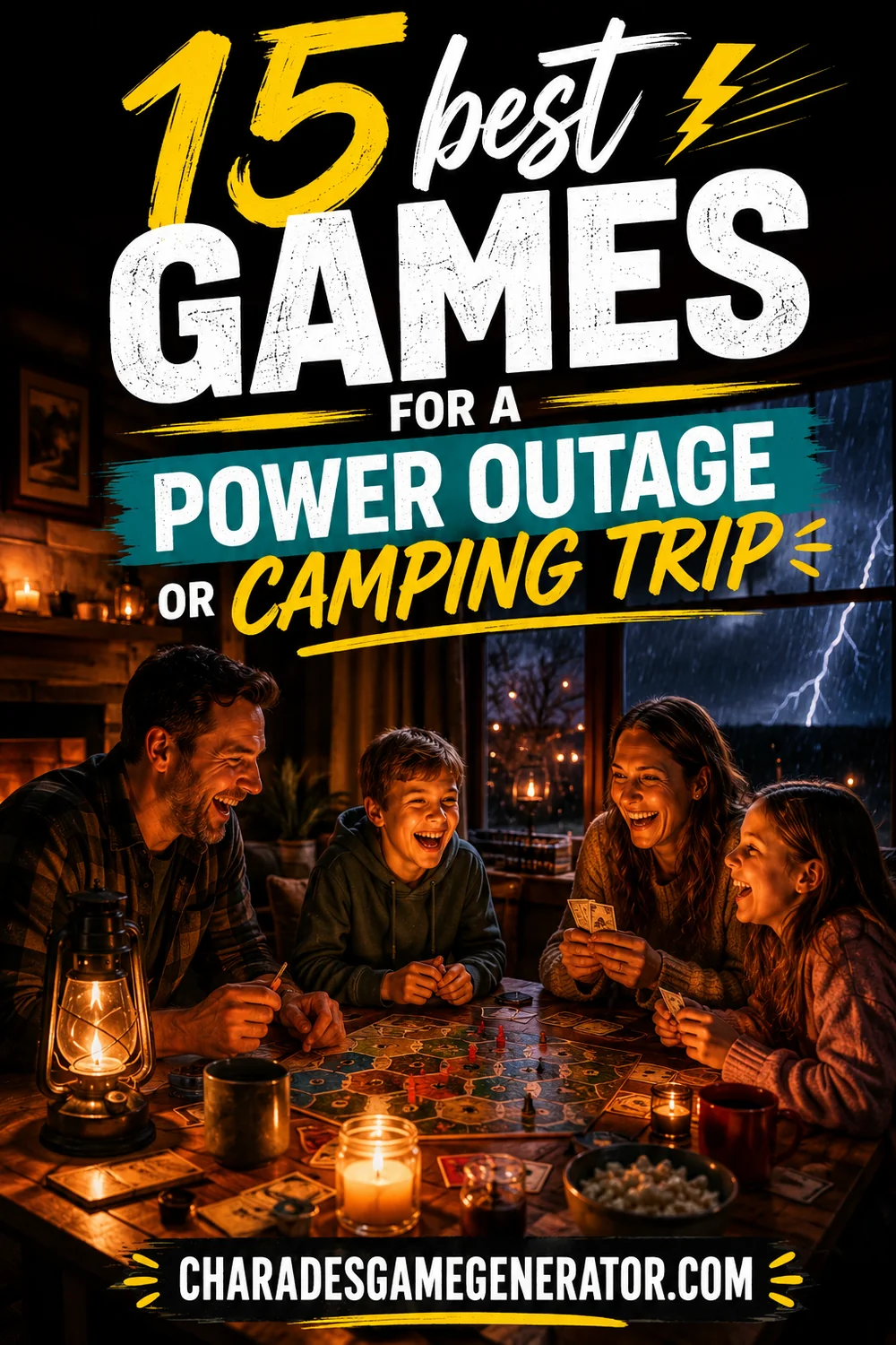 15 Best Games for a Power Outage or Camping Trip