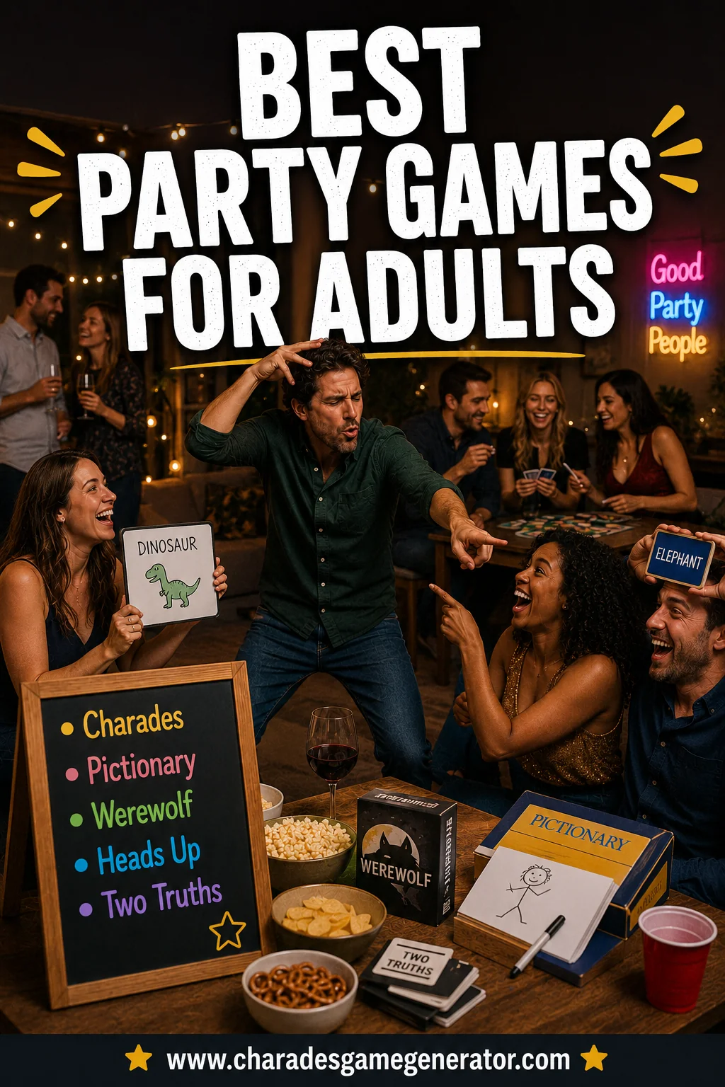 Best Party Games for Adults (Charades and 9 More)