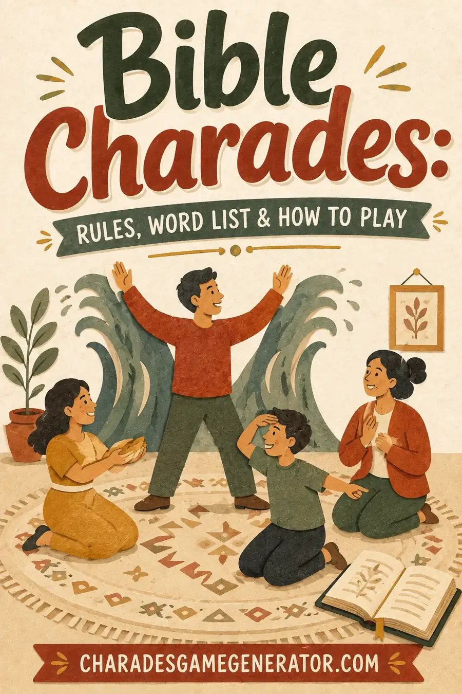 Bible Charades: 120 Word Ideas, Rules and How to Play
