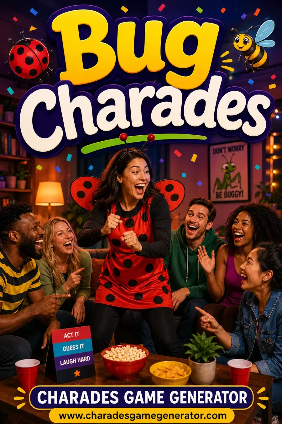 Bug Charades: 50 Creepy-Crawly Insects to Act Out