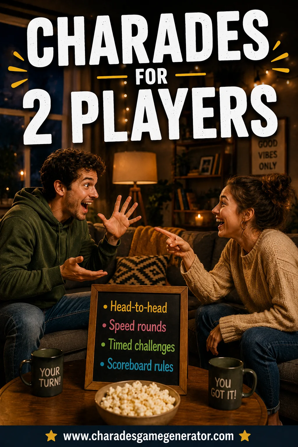 Charades for Two Players: How to Play With Just 2 People
