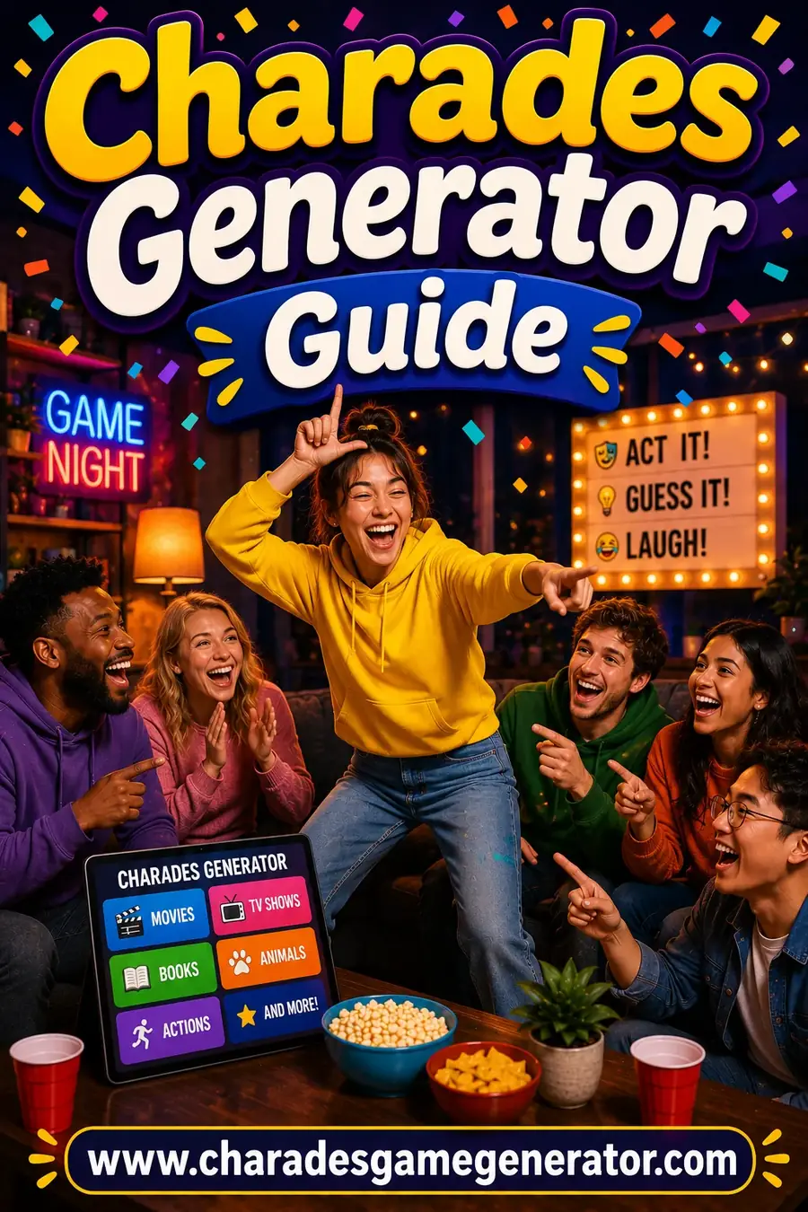Charades Word Generator: How to Use It for the Best Game