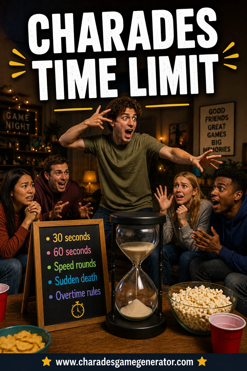 Charades Time Limit: How Long Should Each Round Be?