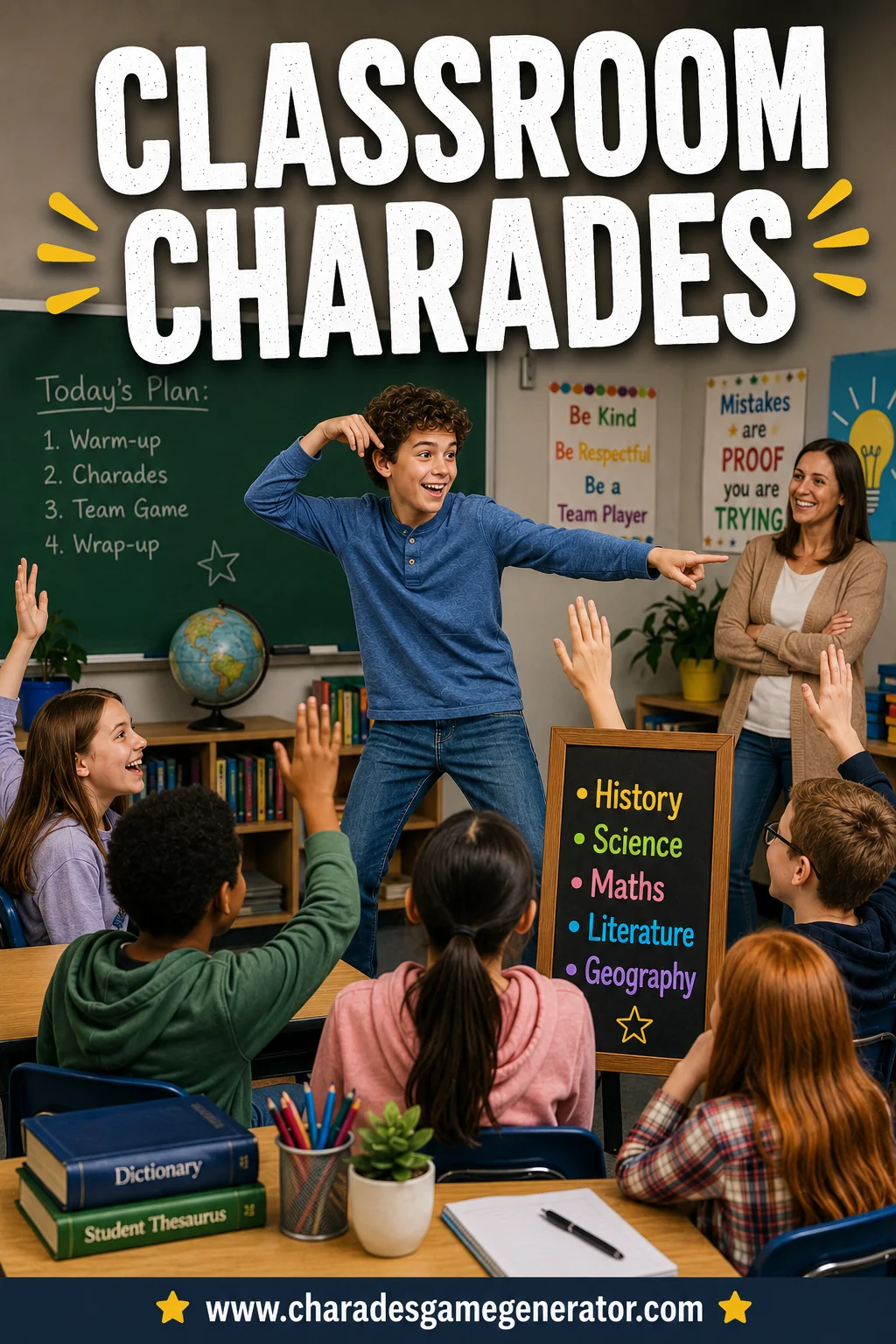 Classroom Charades: A Teacher's Guide to Educational Charades