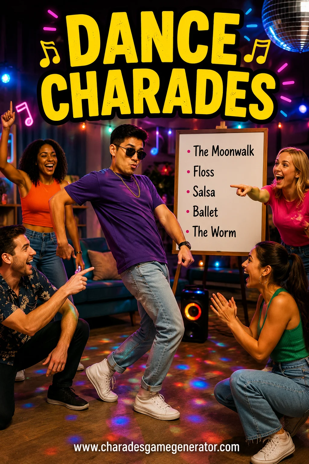 Dance Move Charades: 50 Moves to Bust Out and Guess