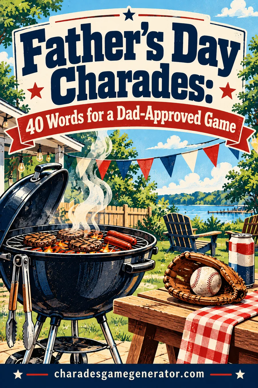 Father's Day Charades: 40 Words for a Dad-Approved Game