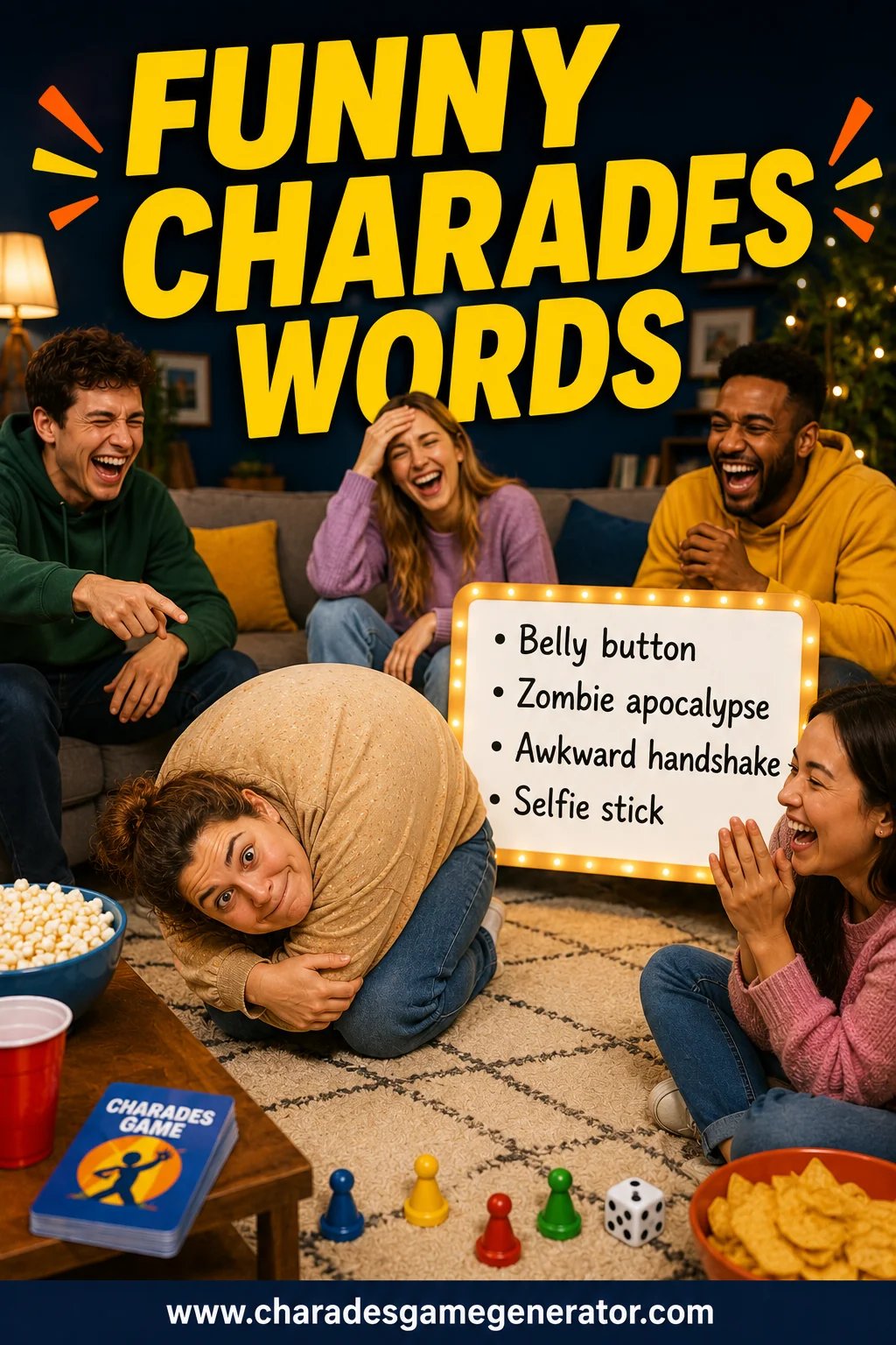 Best Charades Words for Big Laughs (50 Guaranteed Gigglers)