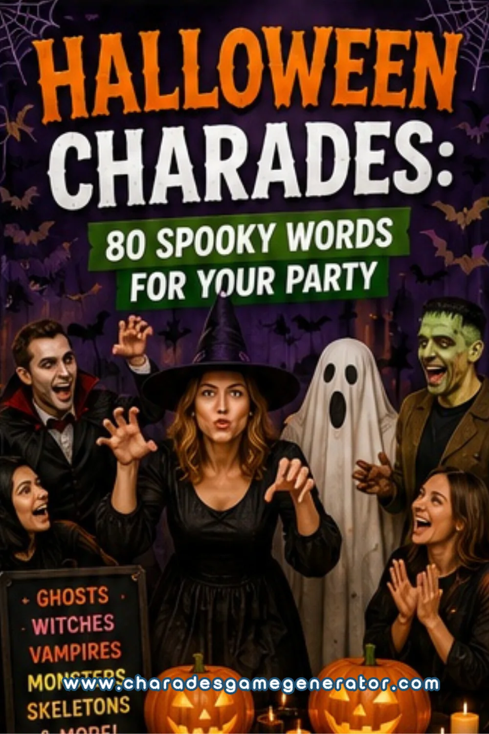 Halloween Charades: 80 Spooky Words for Your Party (Free List)