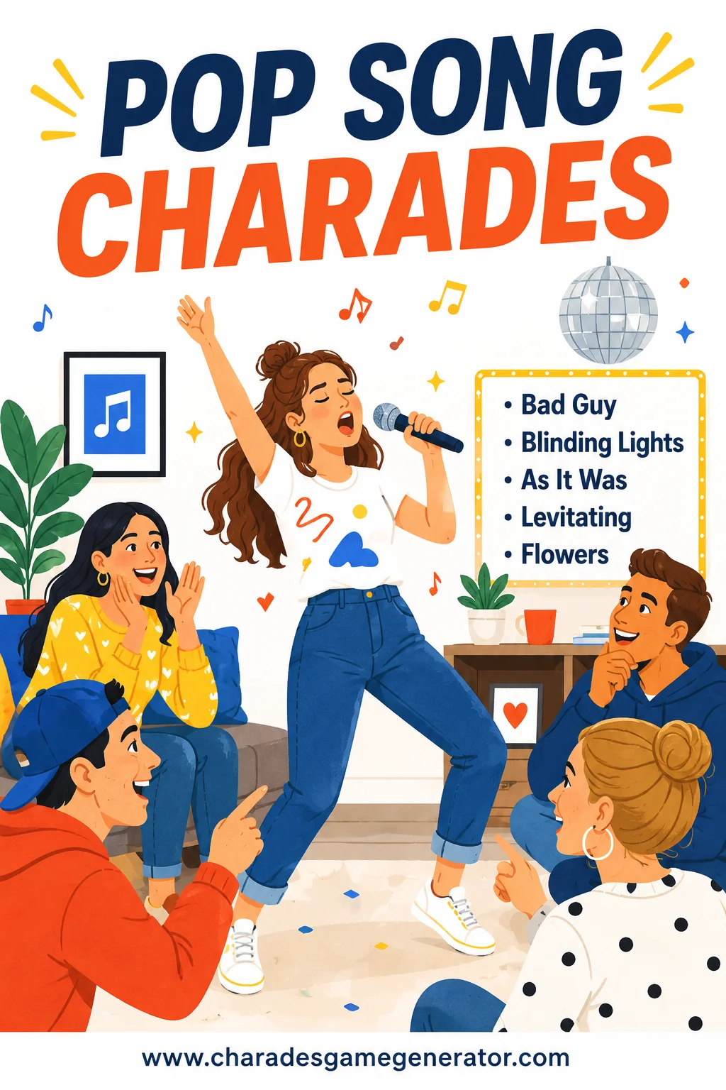 Pop Song Charades: 60 Modern Hits to Act Out