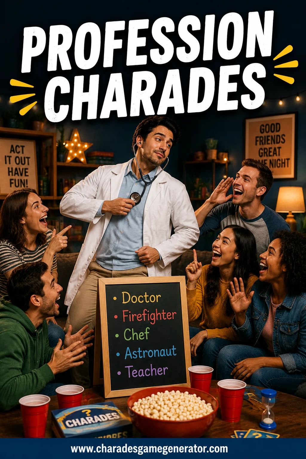 Profession Charades: 70 Jobs and Careers to Act Out