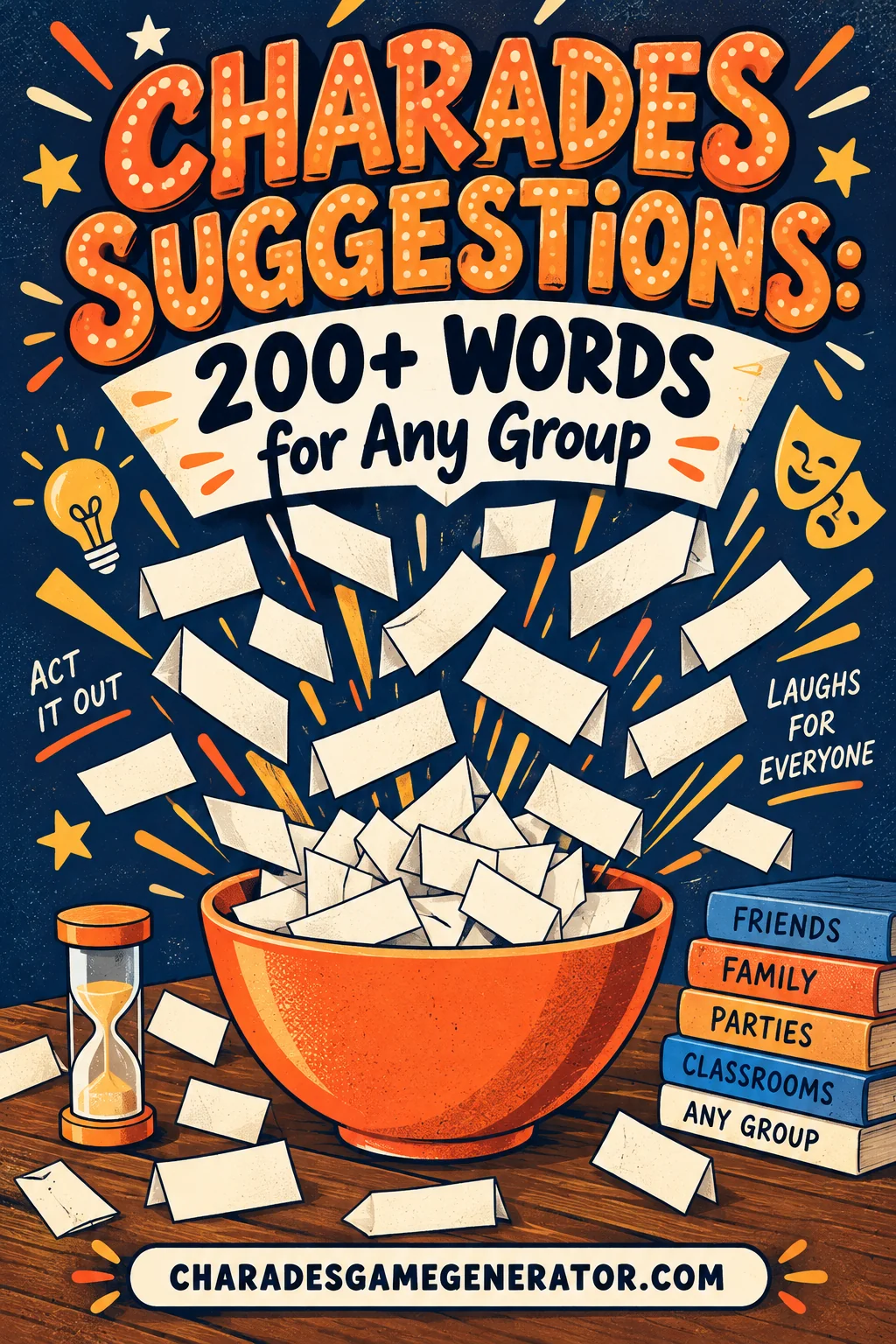 Charades Suggestions: 200+ Words for Any Group