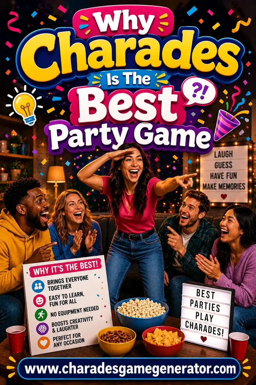 Why Charades Is the Best Party Game (Science-Backed Reasons)